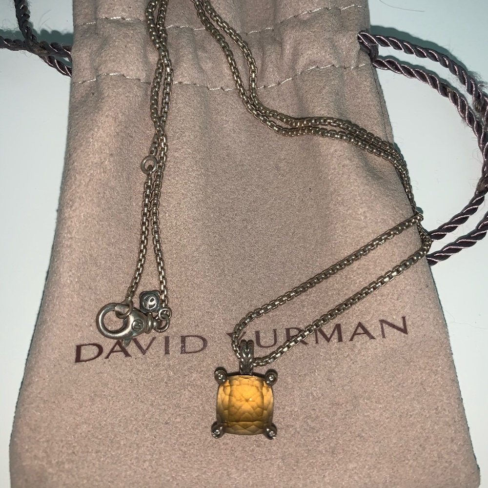 David Yurman Citrine Pendant